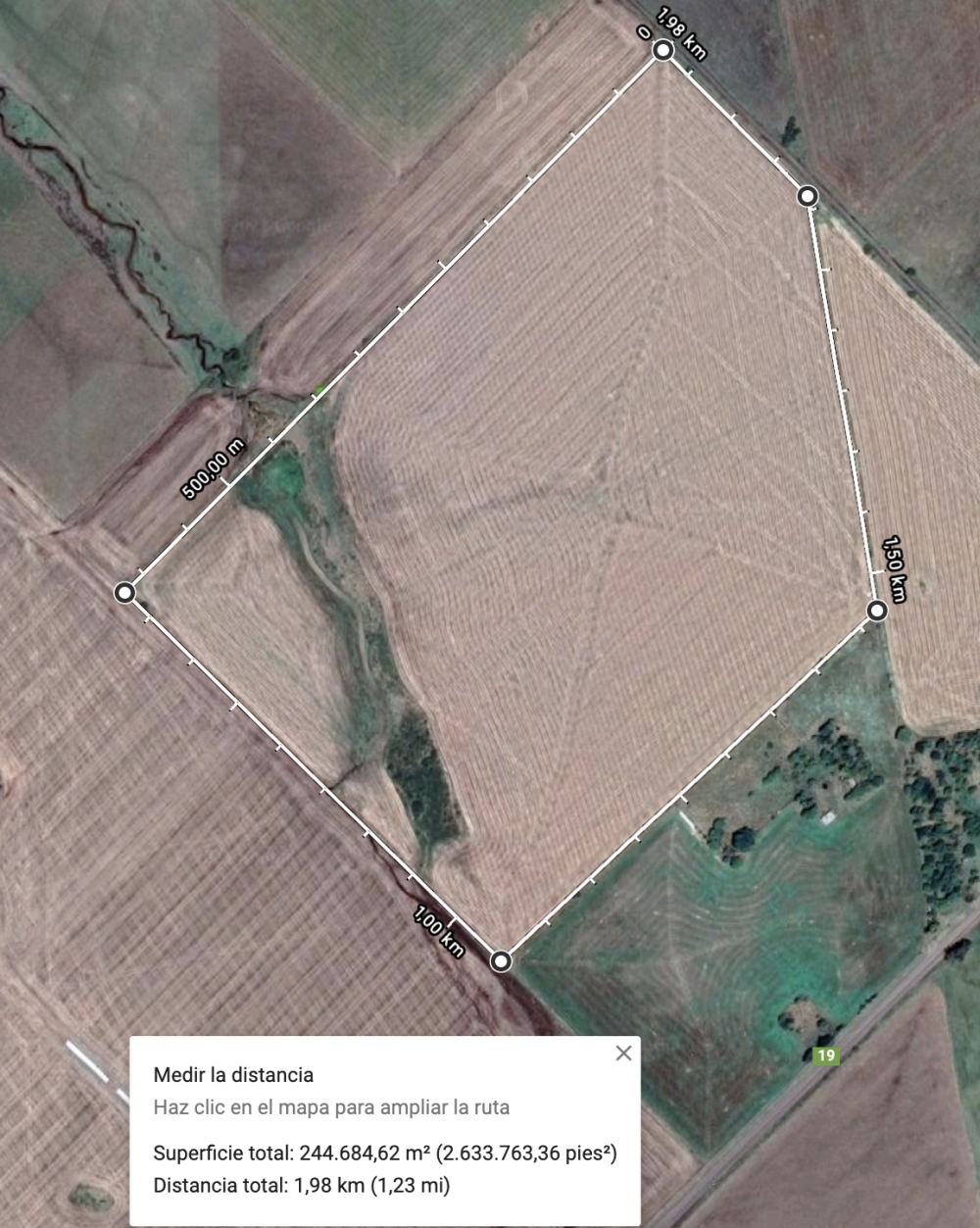 Campo 25Has - Urdinarrain