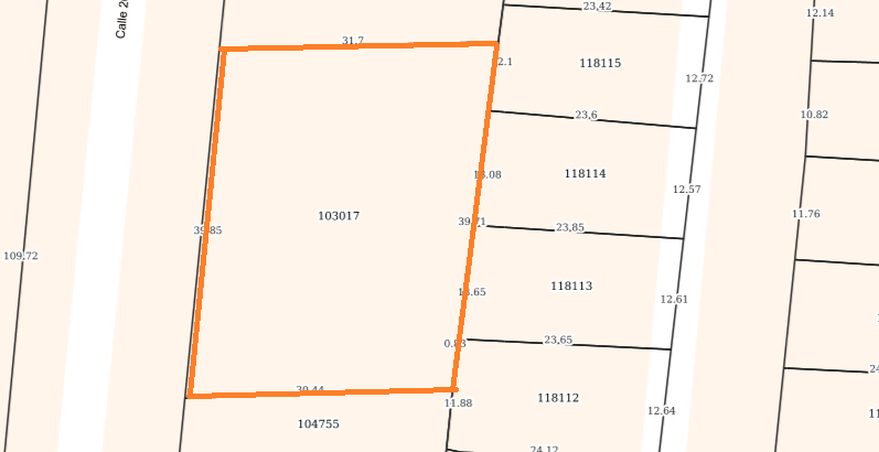 Lote de 1.195 m² en venta - Urquiza al Oeste, calle Arroyo Feliciano