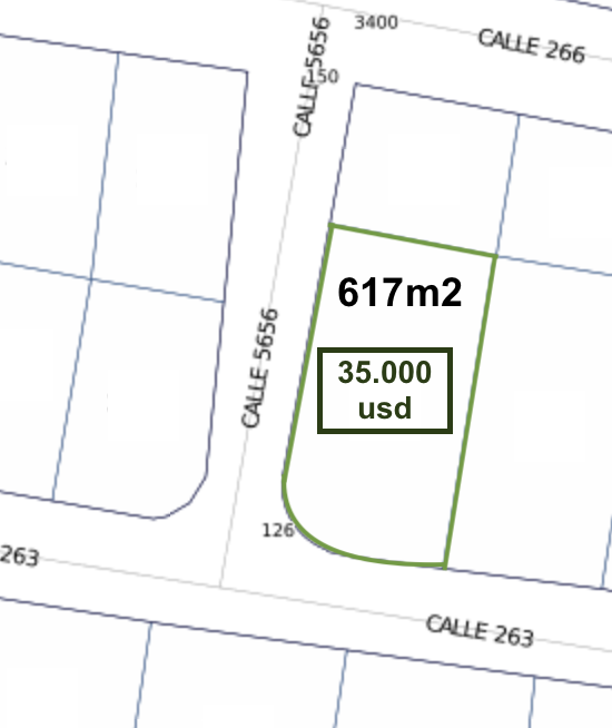 Venta terreno de 612 M2 - Barrio Vinelli, Parada 9 - Gualeguaychú