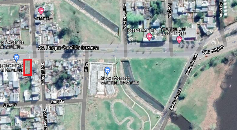 TERRENO DE 268 M2 SOBRE AVENIDA PARQUE - (AV. CÁNDIDO IRAZUSTA)
