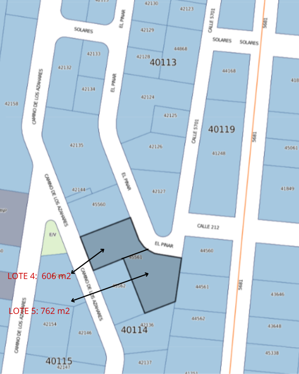 Terrenos en venta – Puerta del Pinar (Loteo Conde)