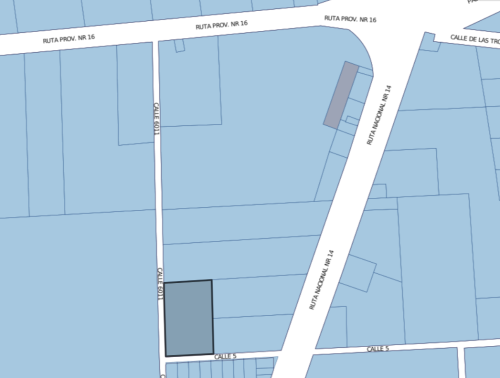 Terreno en Venta 3 hectáreas - Ruta Nacional 14, próximo ingreso a Gualeguaychú 